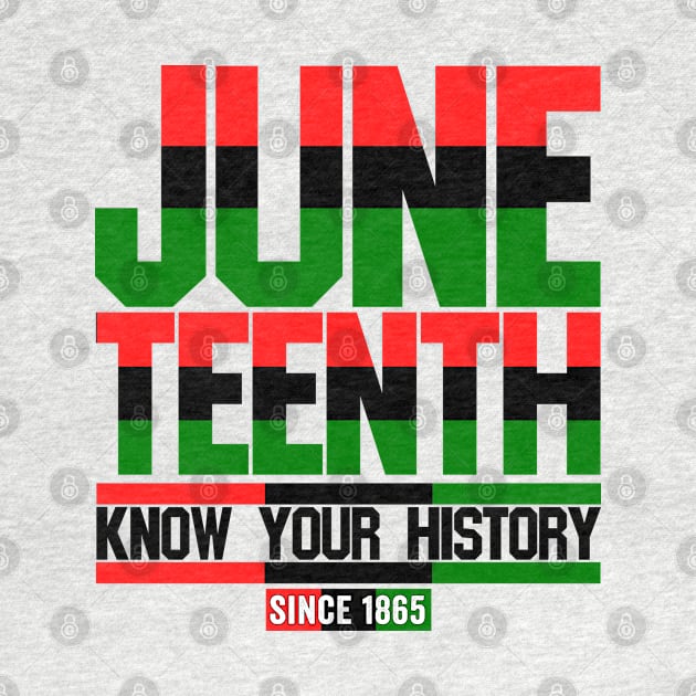 Juneteenth | Know Your History Since 1865 by JJDezigns